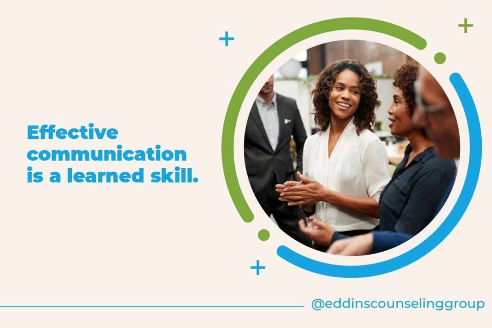 how to communicate effectively black woman smiling at work function
