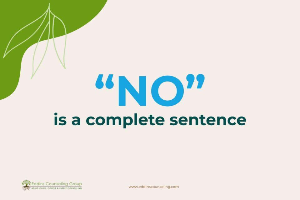 how to say no