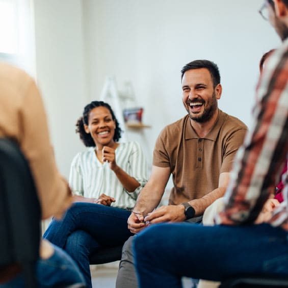 support group near me | support groups near me | therapy group near me parents at support group for blended families
