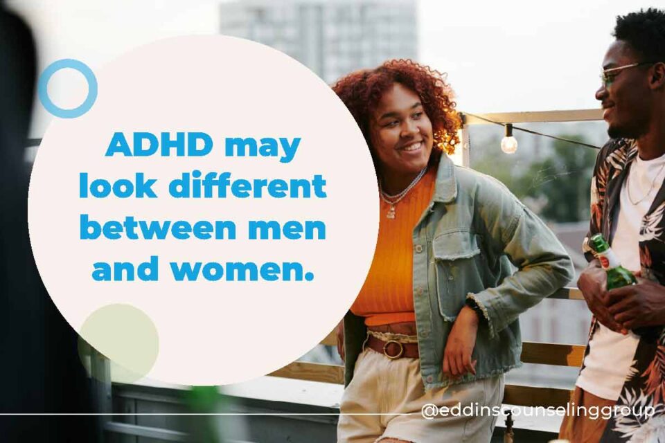 happy woman with ADHD 