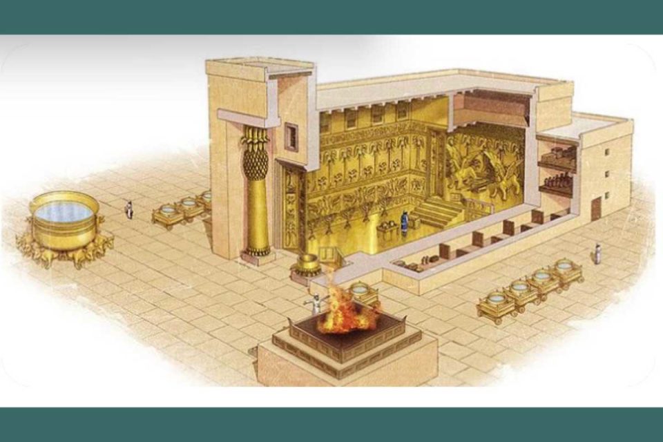Ezra 3:10 the story of the temple and how the two different groups responded, were they crying or praising?