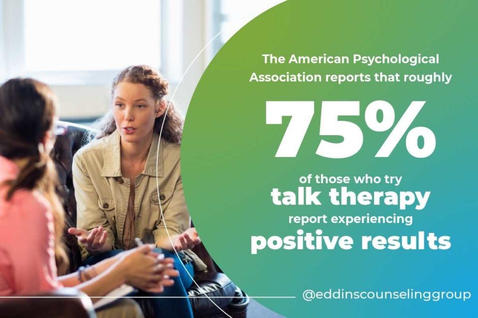 talk therapy provides positive results