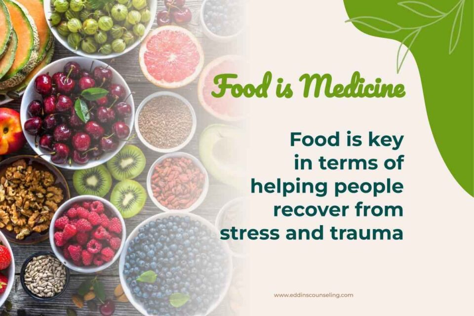 food can help people recover from stress and trauma