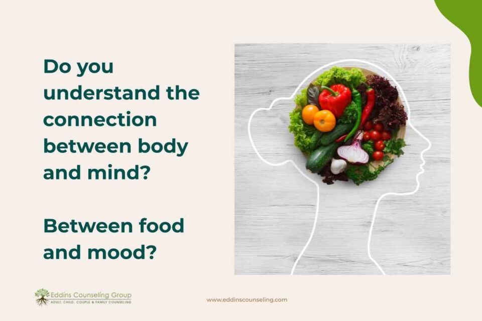 connection between body and mind, food and mood