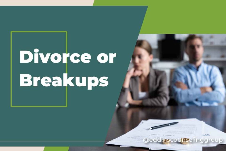 a divorce or a breakup is one reason to go to grief counseling