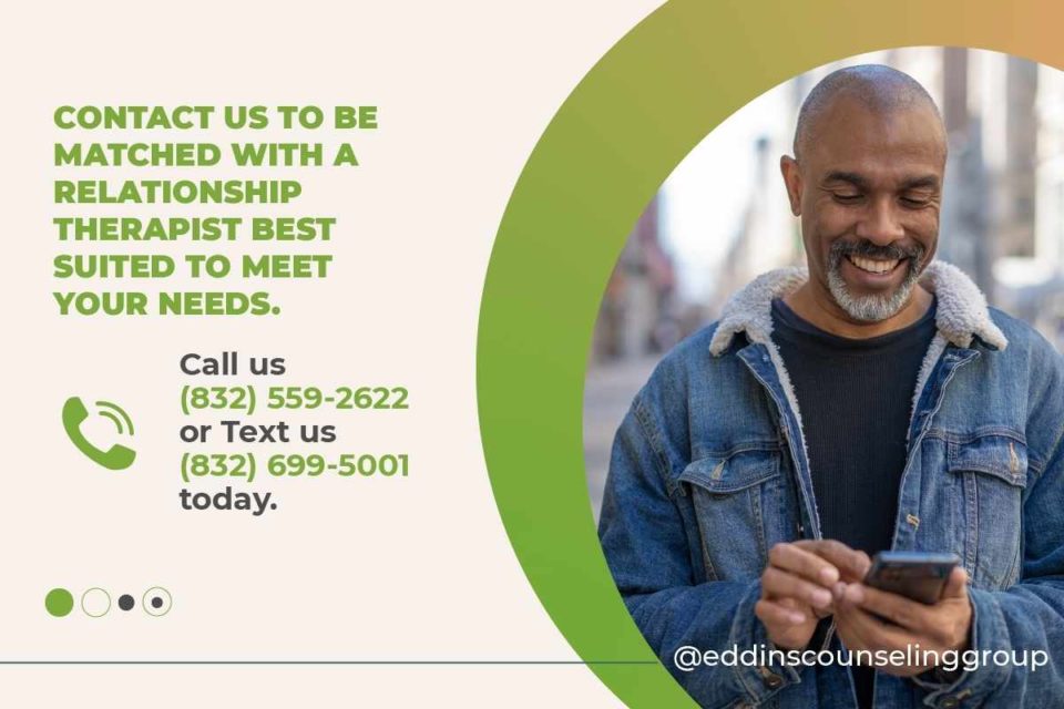 call or text Eddins Counseling Group for relationship counseling or couples counseling or help setting boundaries 