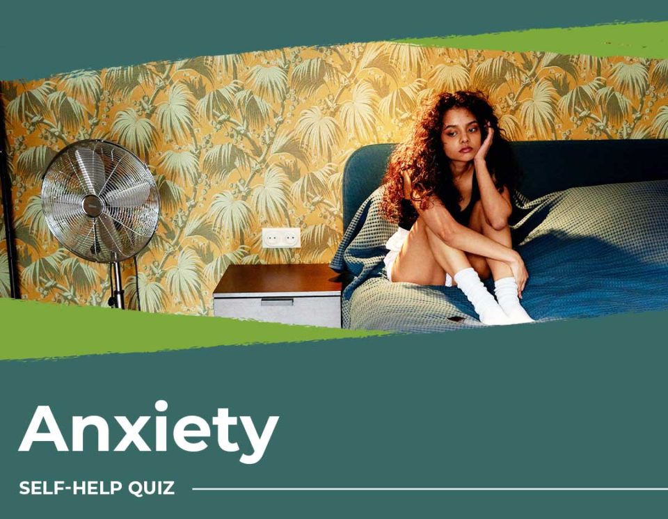 Anxiety Self-Help Quiz banner