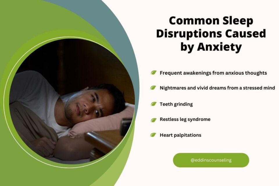 Common Sleep Disruptions Caused by Anxiety