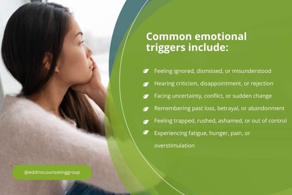 Common emotional triggers