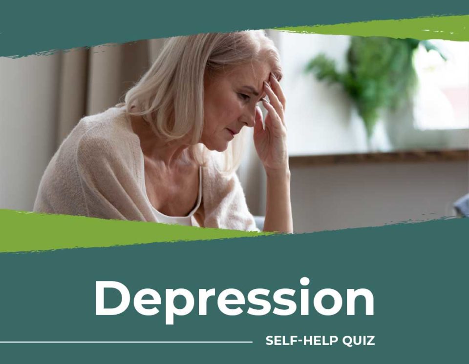 depression self help quiz banner