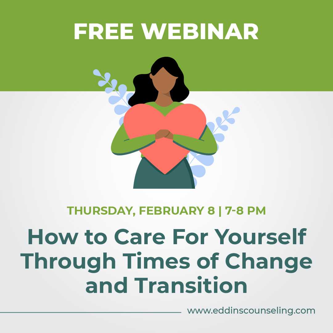 webinar on self-care during changes and life transitions