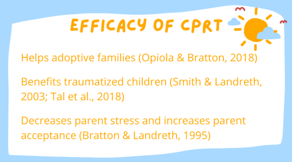 Efficacy of CPRT