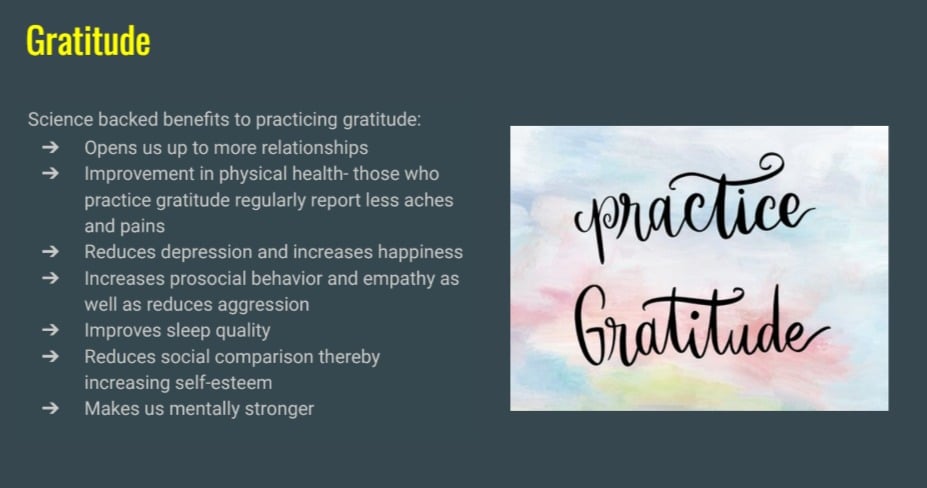 Gratitude