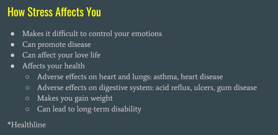 How Stress Affects You
