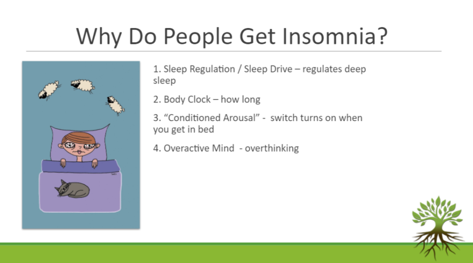 Why do people get insomnia?