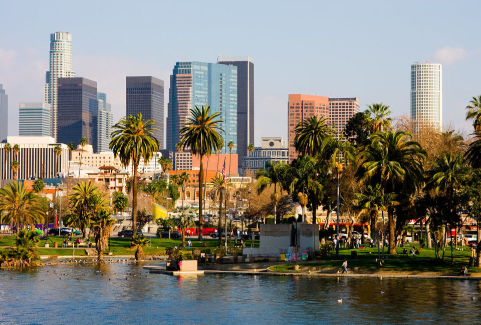Image of the Los Angeles, CA skyline. We provide online therapy in California. We can help you with OCD treatment & many other things in Los Angeles or any other city. Start teletherapy with our online therapist in California. Call today!