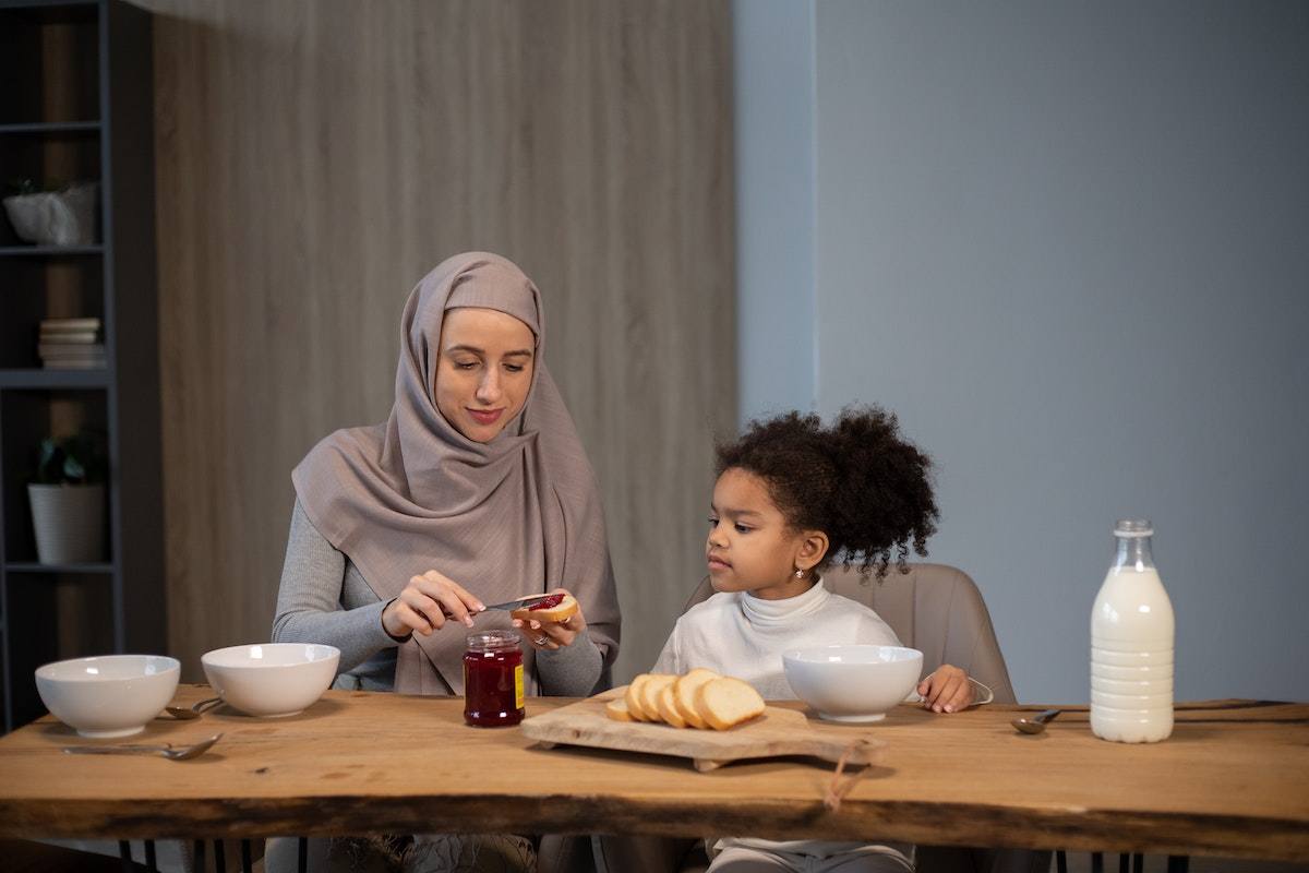 Mother avoiding parenting mistakes