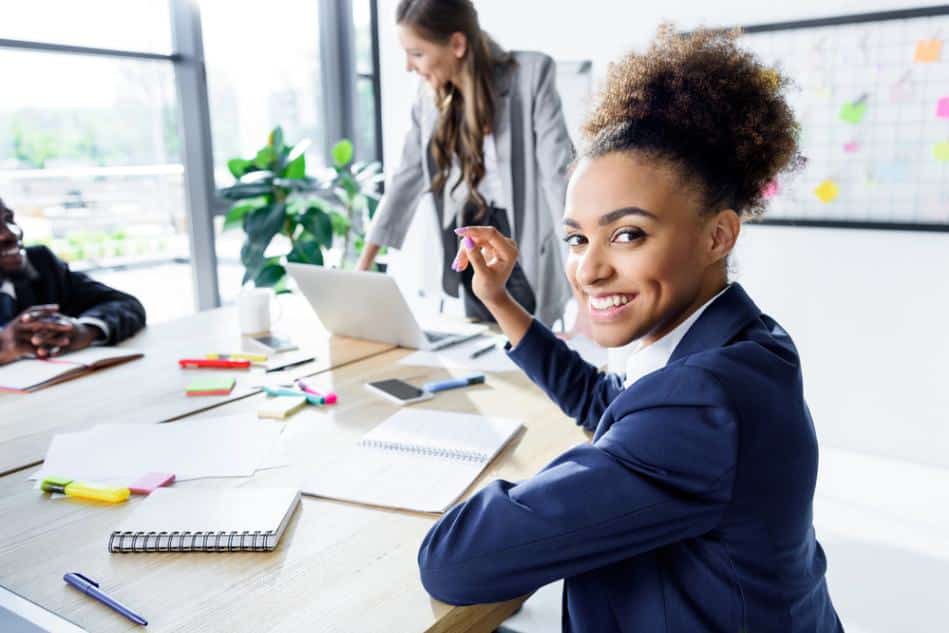 Woman navigating her career choices