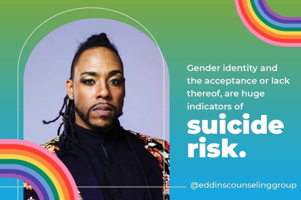 community and familial acceptance of gender identity is an indicator of suicide risk
