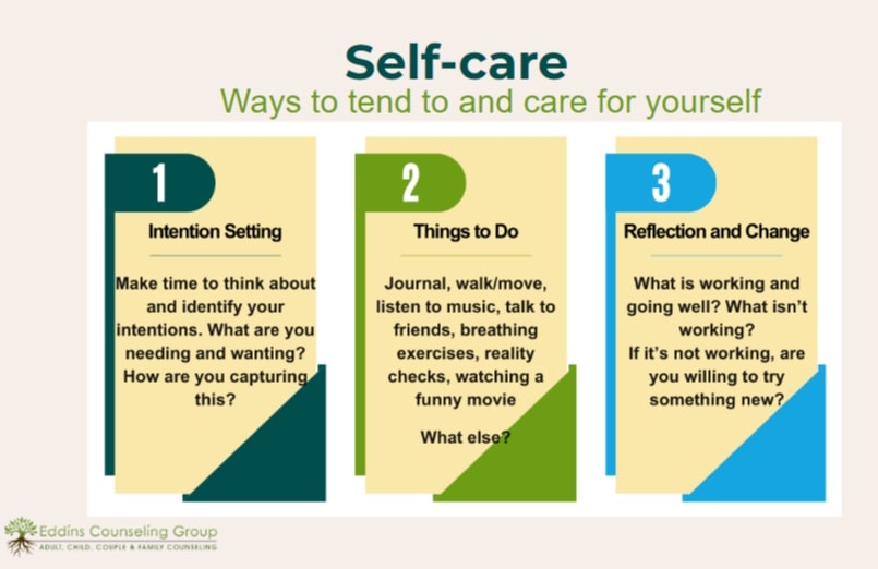 Self-care: Ways to tend to and care for yourself 