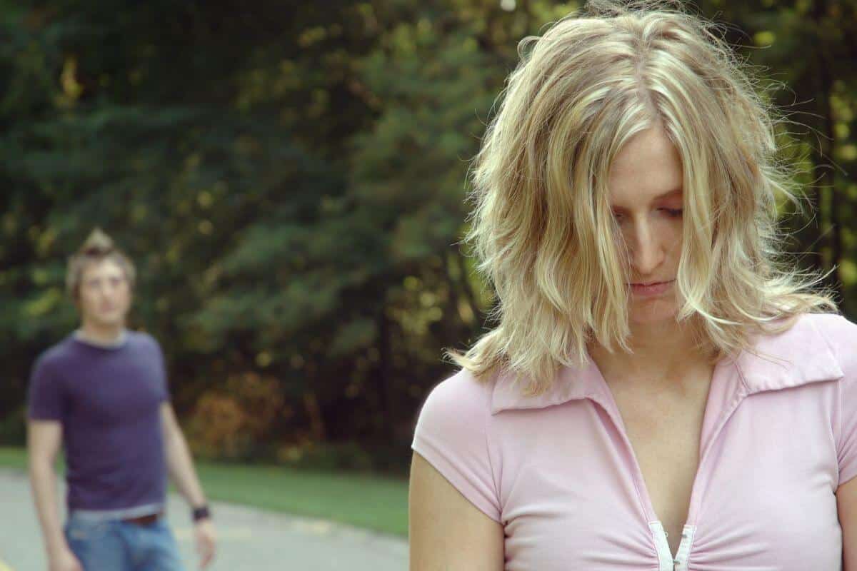 Woman betrayed by her husband experiencing ptsd symptoms
