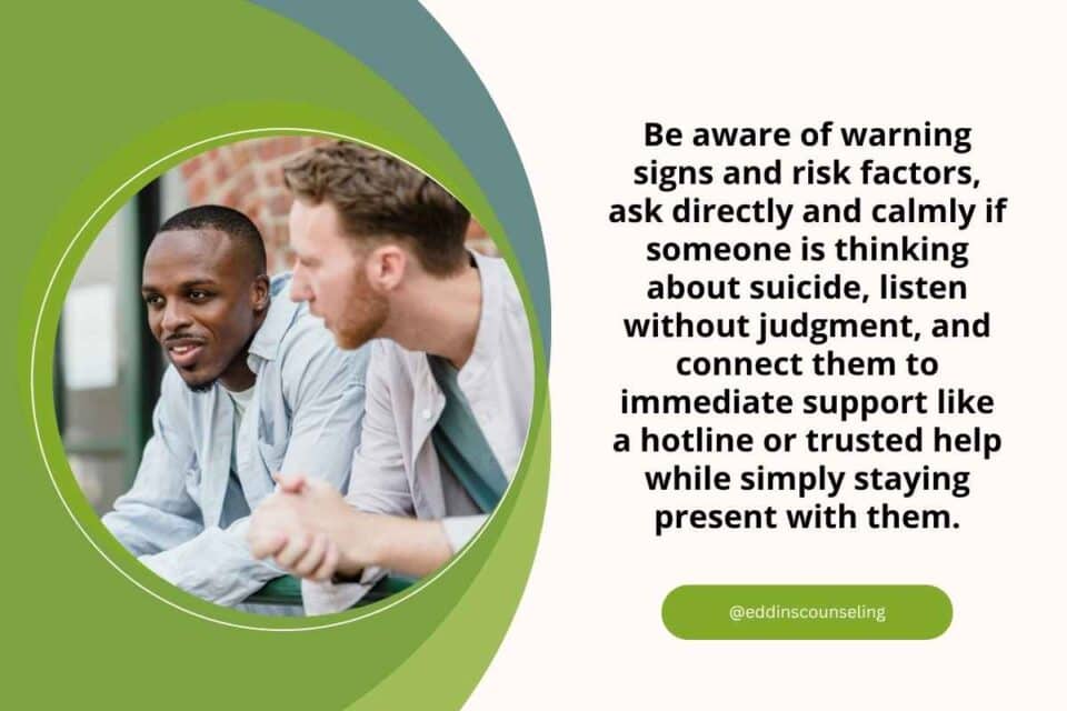 Supporting Someone at Risk of Suicide
