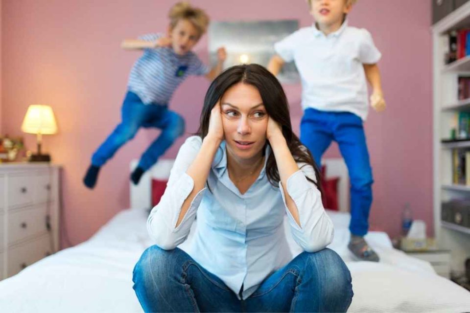 challenges of motherhood mom frustrated by kids