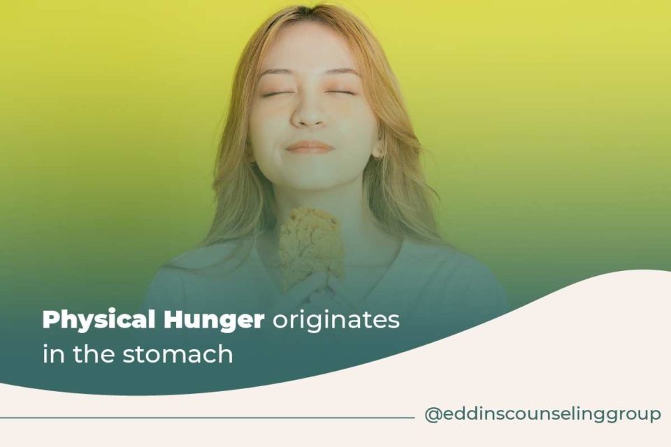 what is physical hunger skinny woman emotionally eating 