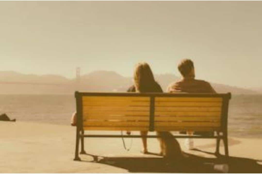 partner insists always right couple beach