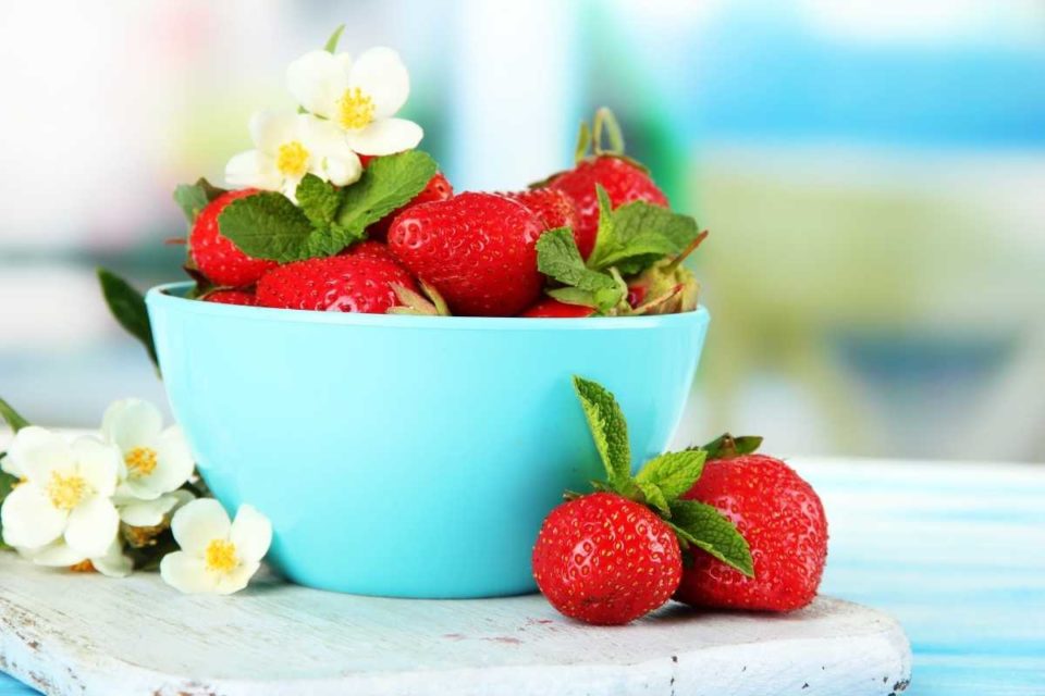 anxiety and food healthy berries