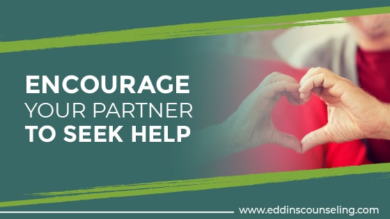 Encourage your partner to seek help