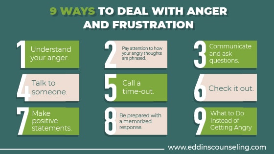 9 Ways to Deal with Anger