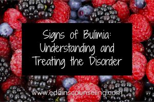 Understanding signs of bulimia