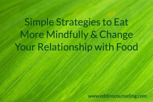strategies to eat mindfully