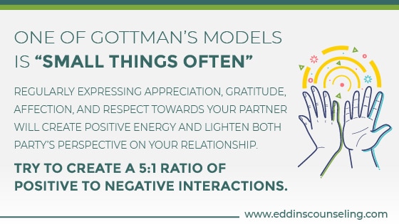 improve communication and connection in your relationship by expressing appreciation often
