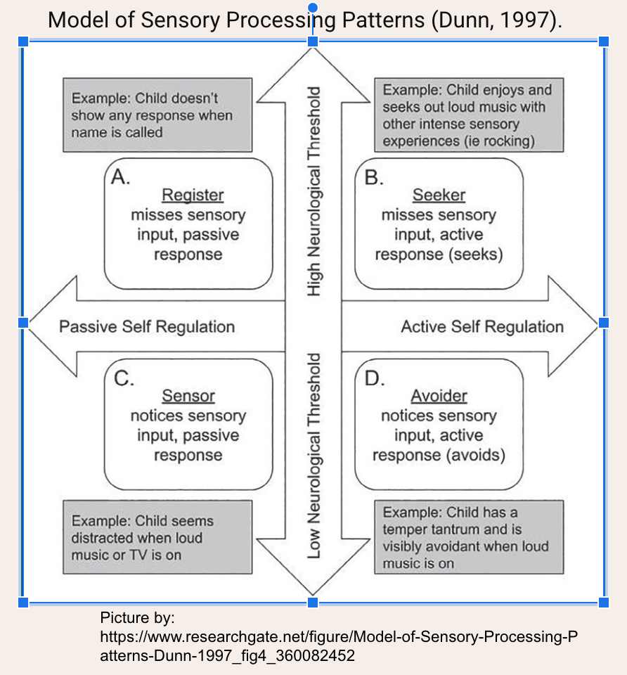 sensory response patterns