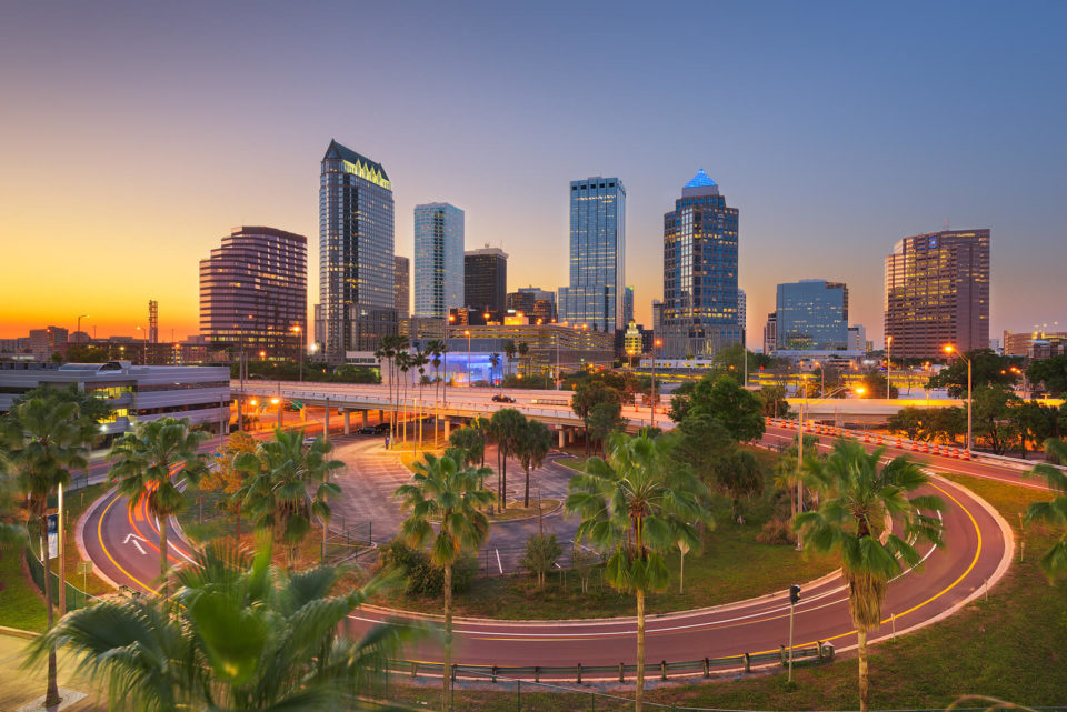 Image of the Tamp, FL skyline. No matter if you are in Miami, St. Petersburg, in rural Florida, or Tampa our online therapy is for you. Start meeting with an online therapist in Florida for your anxiety, depression, or an mental health support. Contact us today to start virtual counseling in Florida. Call today!